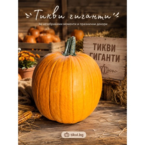 Празнични тикви гиганти